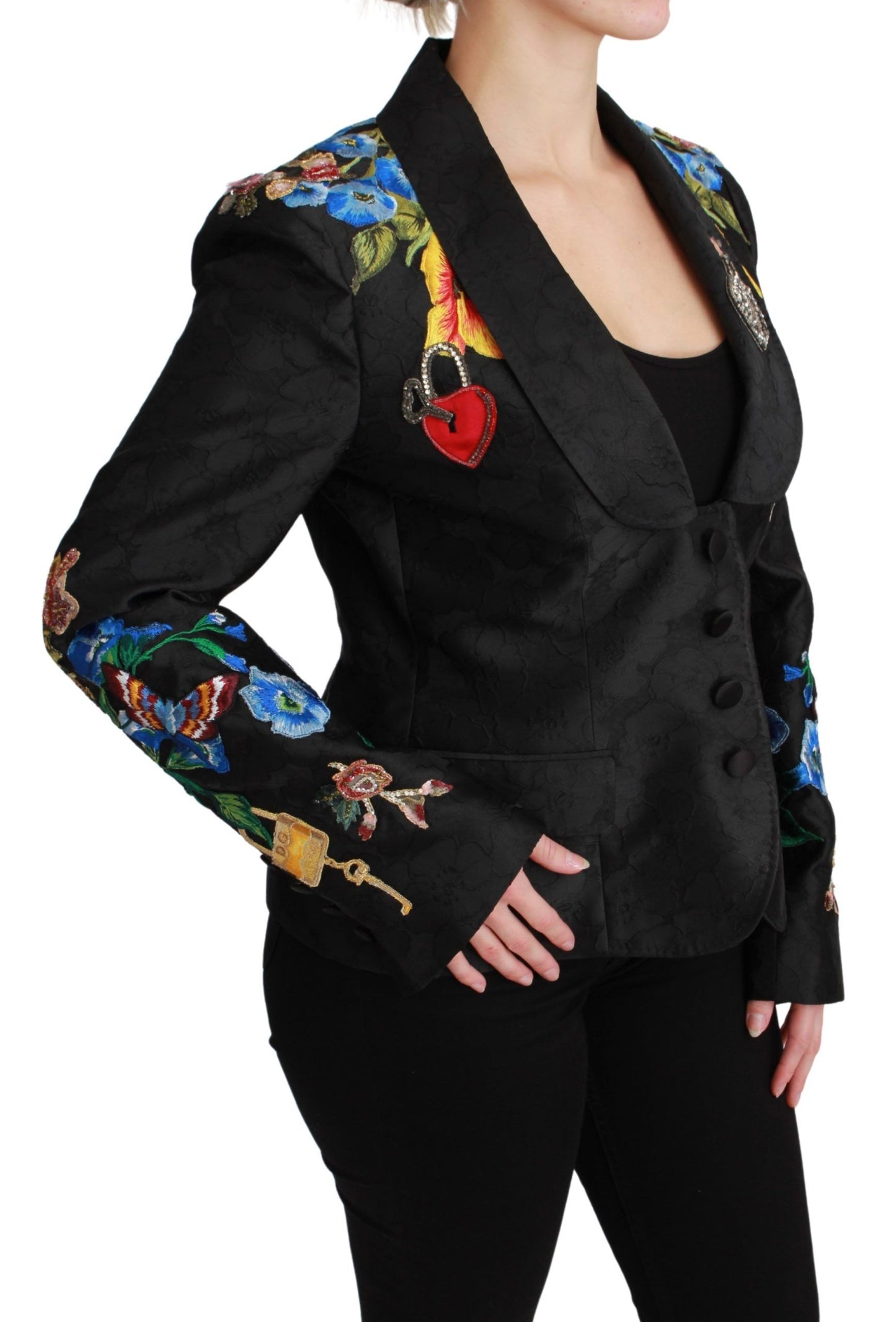 Dolce &amp; Gabbana Enchanted Sicilian Brocade Blazer