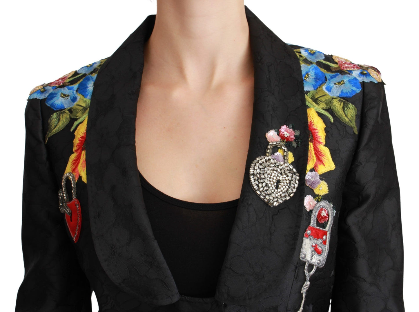 Dolce &amp; Gabbana Enchanted Sicilian Brocade Blazer