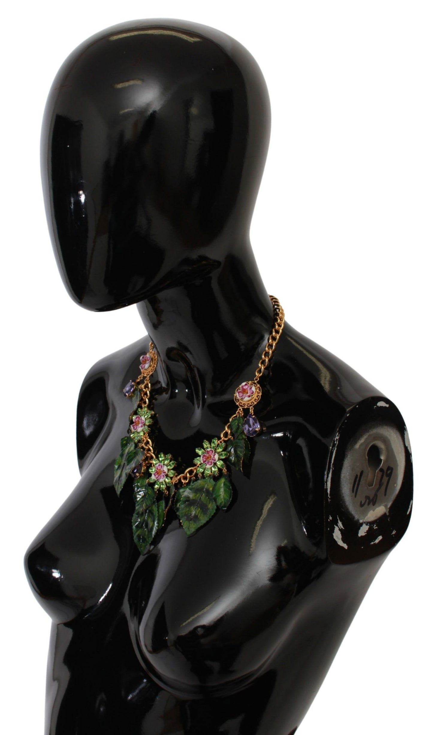 Dolce &amp; Gabbana Elegant Floral Sicily Charm Necklace