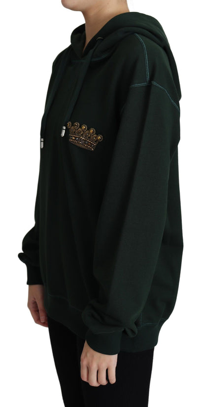 Dolce &amp; Gabbana Regal Crown Embroidered Hoodie