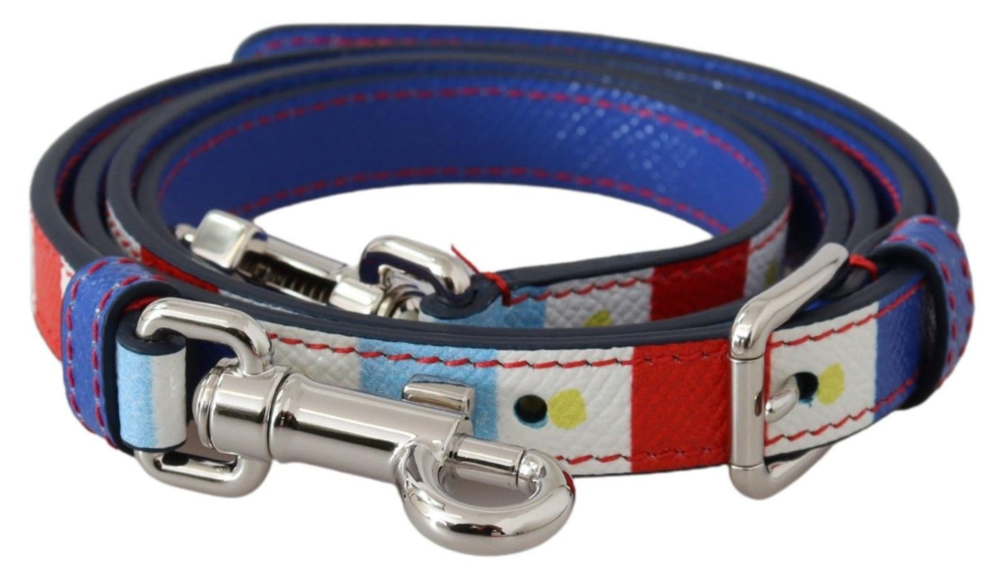 Dolce &amp; Gabbana Chic Multicolor Leather Shoulder Strap Accessory