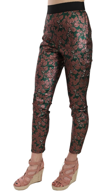 Dolce &amp; Gabbana Elegant Multicolor Designer Pants