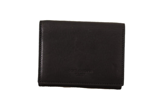 Dolce &amp; Gabbana Elegant Trifold Leather Multi Kit Accessory