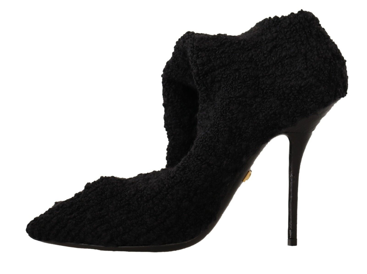 Dolce &amp; Gabbana Chic Black Stretch Sock Boots