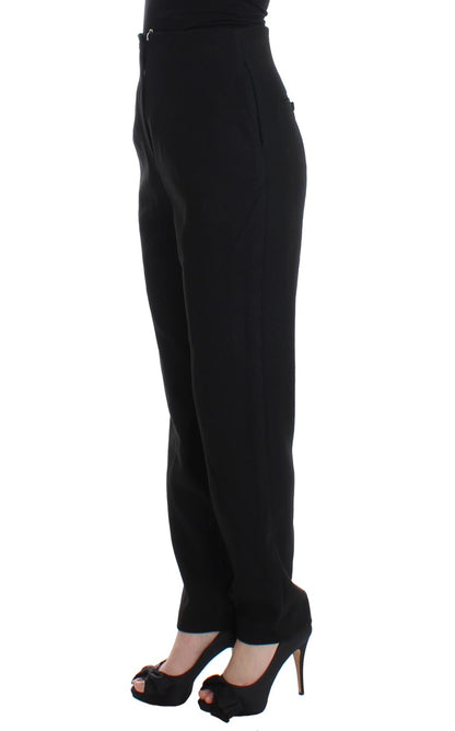 BAALE SUKTAE Elegant High-Waist Black Pants