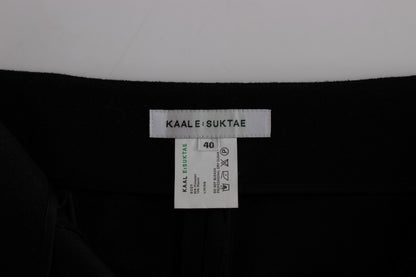 BAALE SUKTAE Elegant High-Waist Black Pants