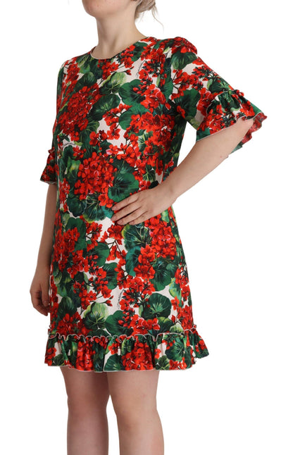 Dolce &amp; Gabbana Floral Mini Enchantment Dress