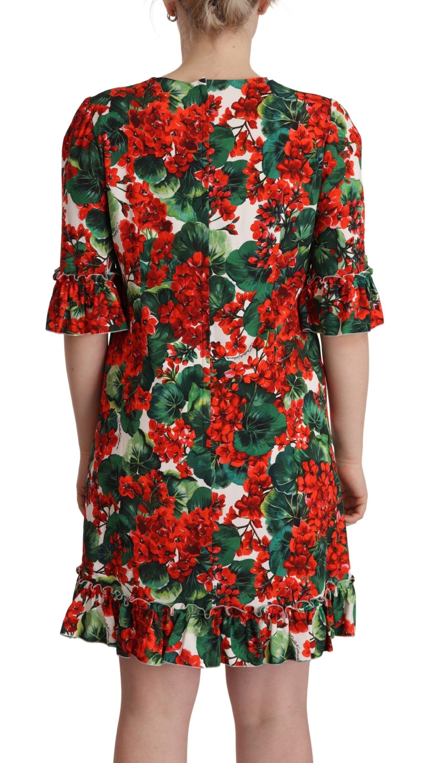 Dolce &amp; Gabbana Floral Mini Enchantment Dress