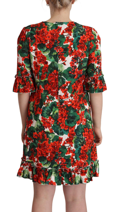 Dolce &amp; Gabbana Floral Mini Enchantment Dress