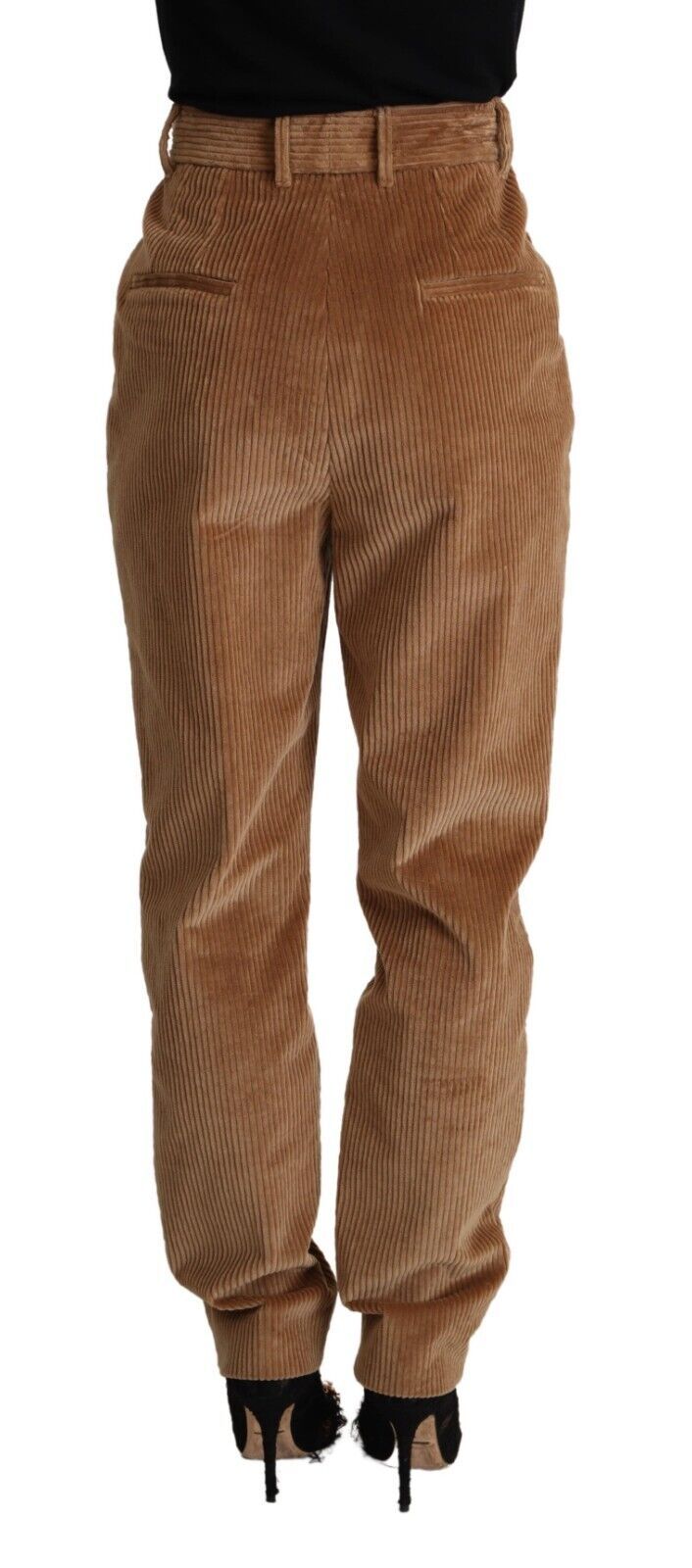 Dolce &amp; Gabbana Chic High-Waisted Corduroy Skinny Pants