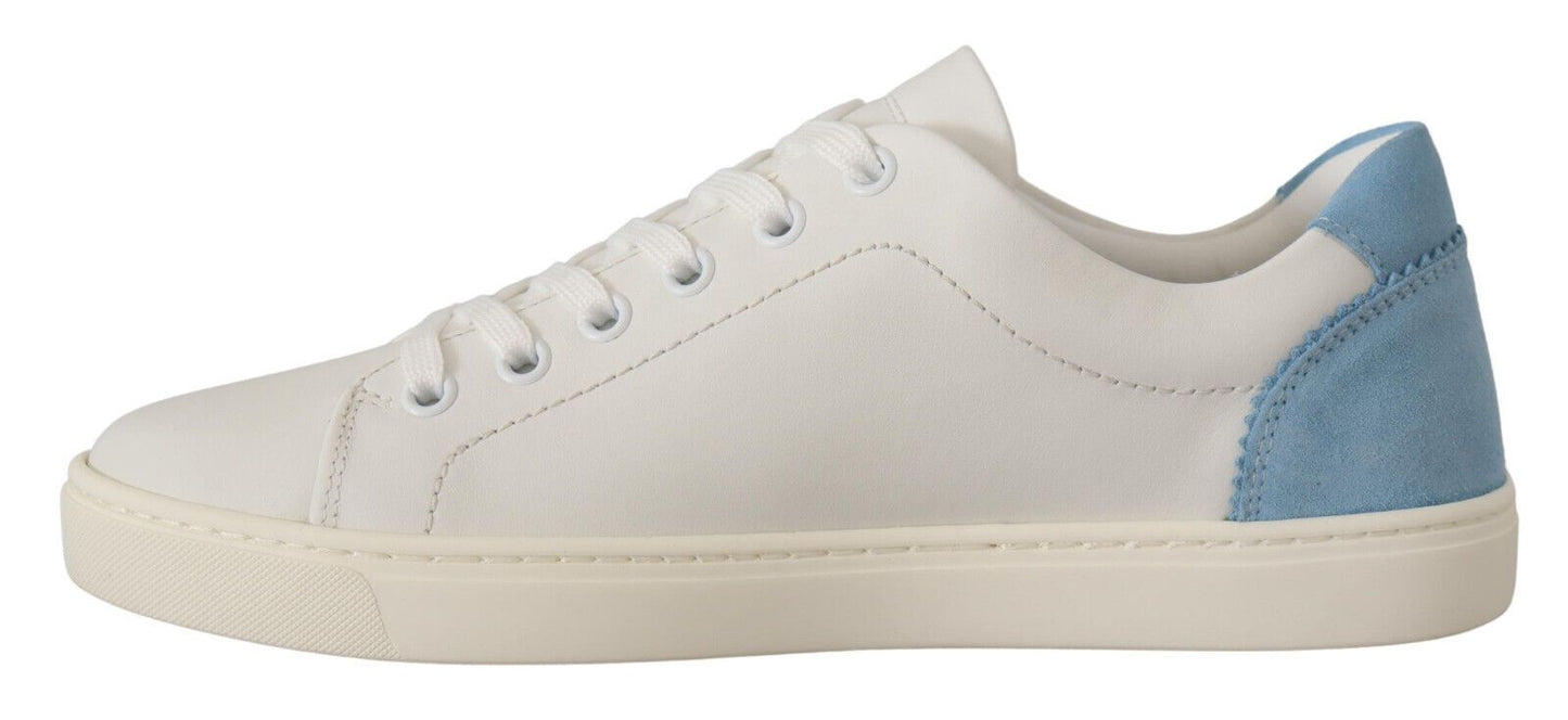 Dolce &amp; Gabbana Exquisite Italian Leather Low-Top Sneakers