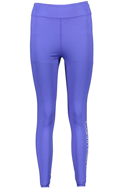 Calvin Klein Blue Polyester Women Leggings