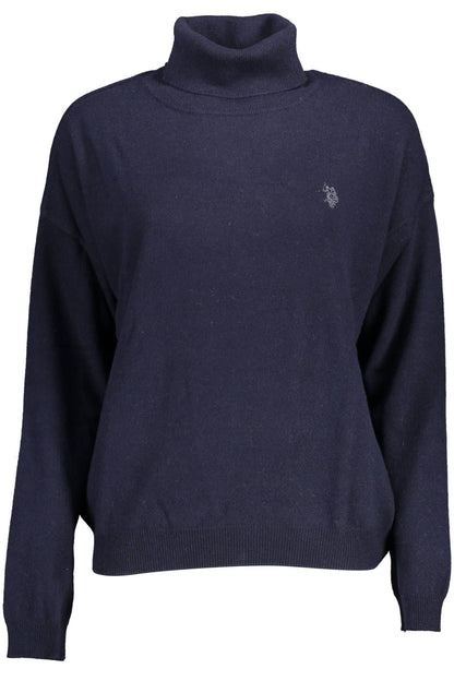 US POLO ASSN. Blue Wool Women Sweater