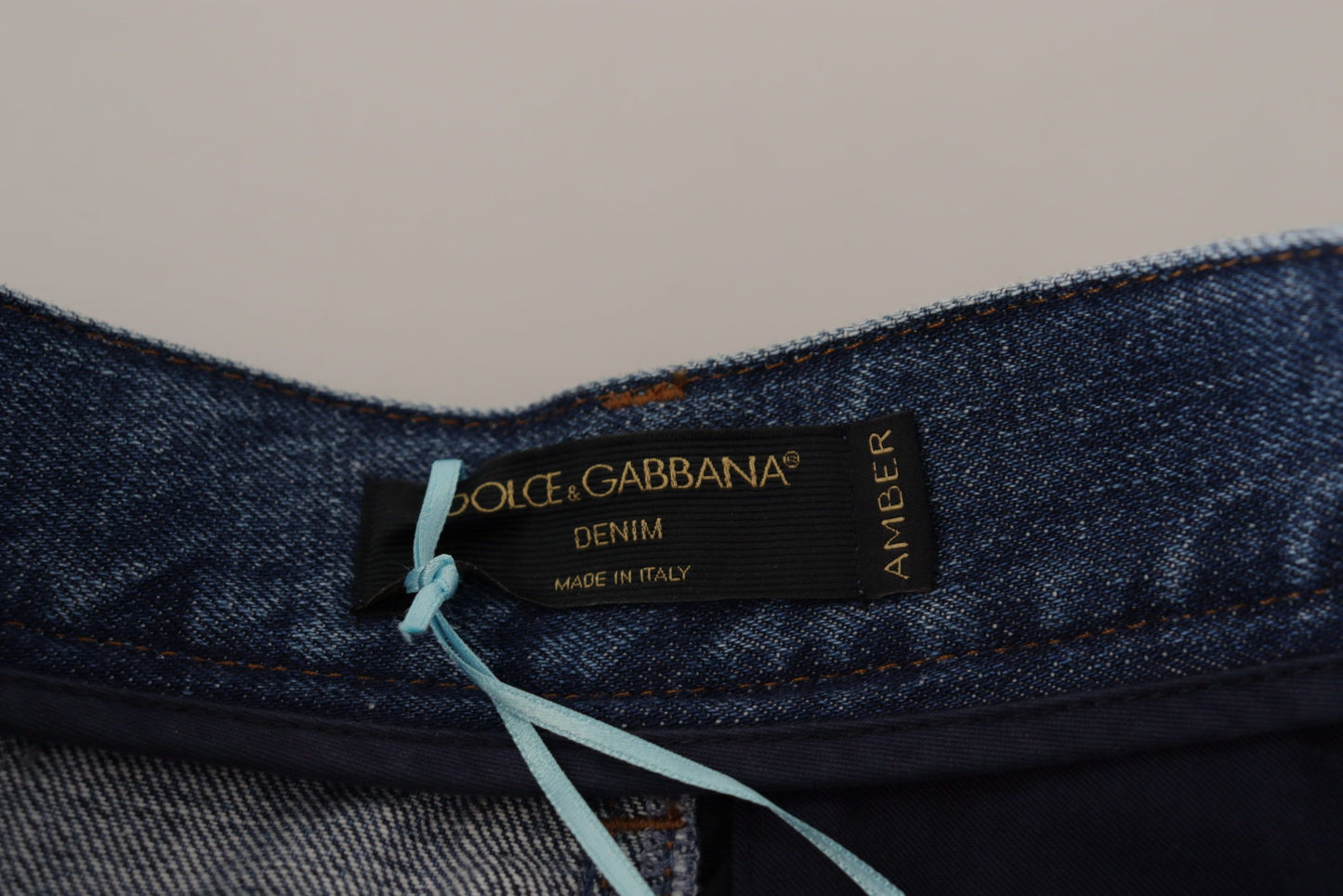 Dolce &amp; Gabbana Patchwork Jacquard Denim Relaxed Jeans