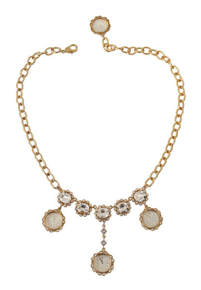 Dolce &amp; Gabbana Elegant Timeless Statement Necklace