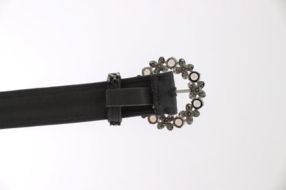 Dolce &amp; Gabbana Embellished Sequined Wide Waist Belt