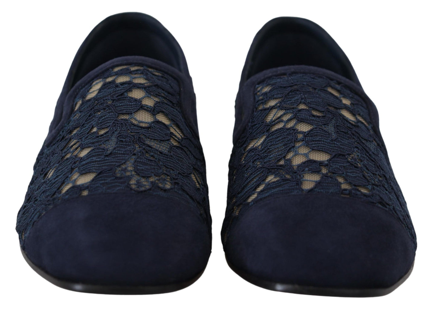 Dolce &amp; Gabbana Elegant Blue Loafers Flats - Summer Chic