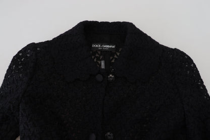 Dolce &amp; Gabbana Classic Button Down Knitted Long Jacket