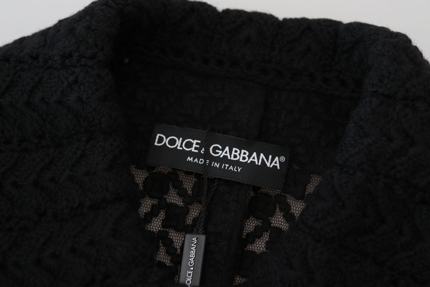 Dolce &amp; Gabbana Classic Button Down Knitted Long Jacket