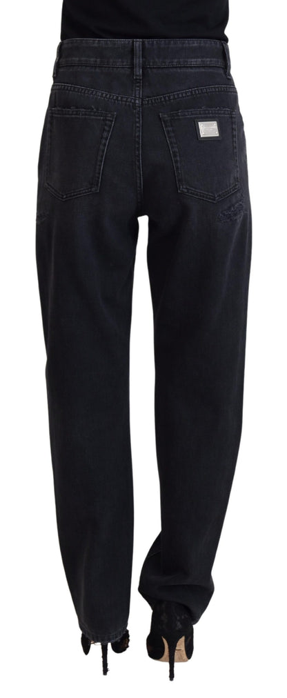 Dolce &amp; Gabbana Chic Black Denim Pants - Elevate Your Wardrobe