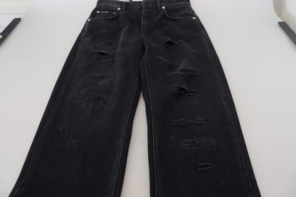 Dolce &amp; Gabbana Chic Black Denim Pants - Elevate Your Wardrobe