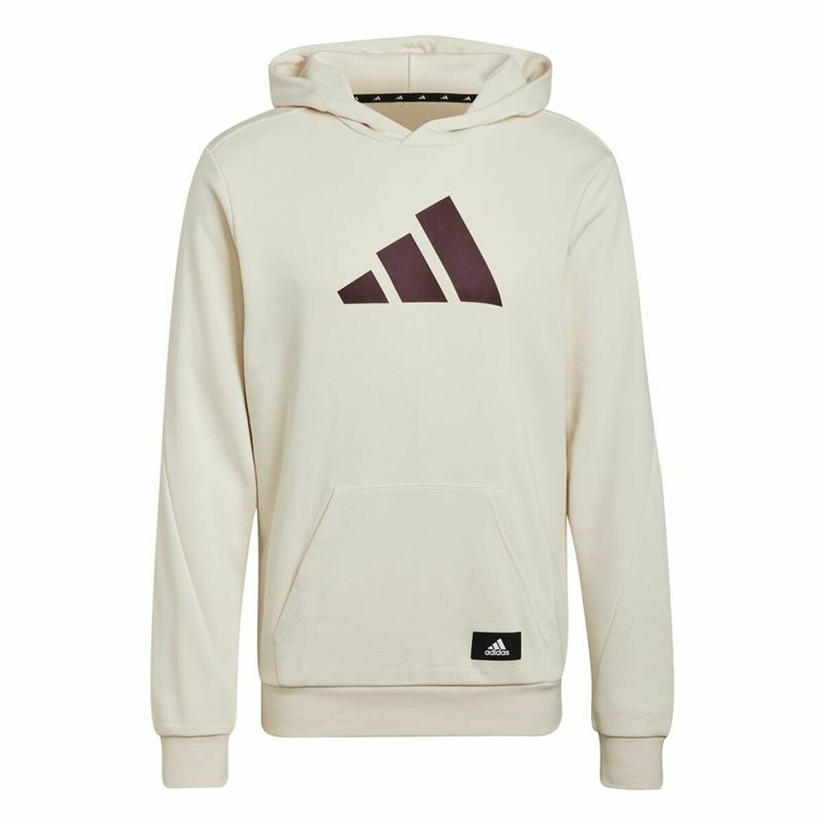 Herenhoodie Adidas Future Icons Beige