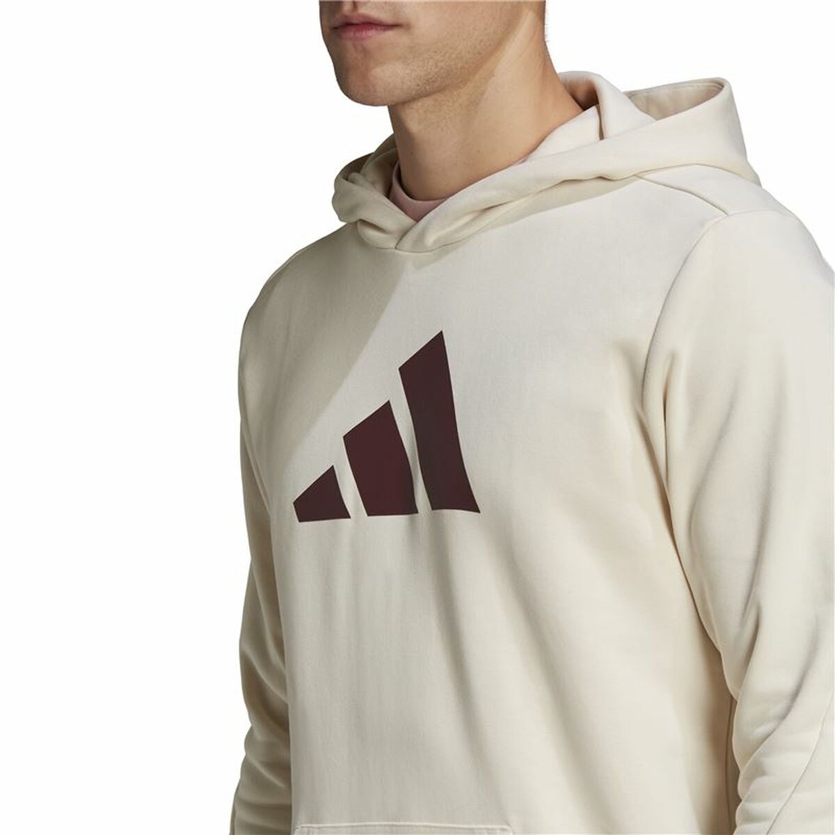 Herenhoodie Adidas Future Icons Beige