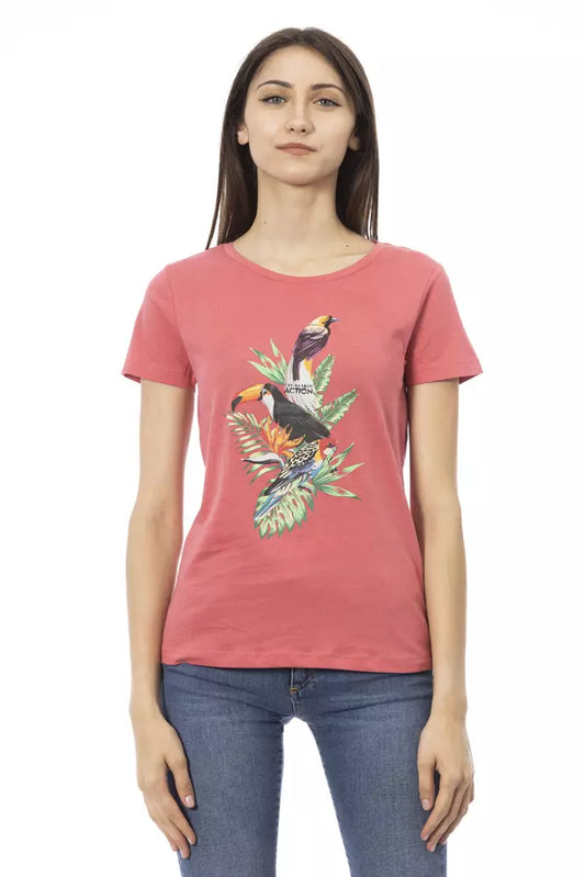 Trussardi Action Multicolor Cotton Women T-Shirt