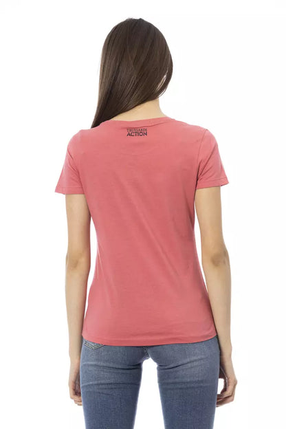 Trussardi Action Multicolor Cotton Women T-Shirt