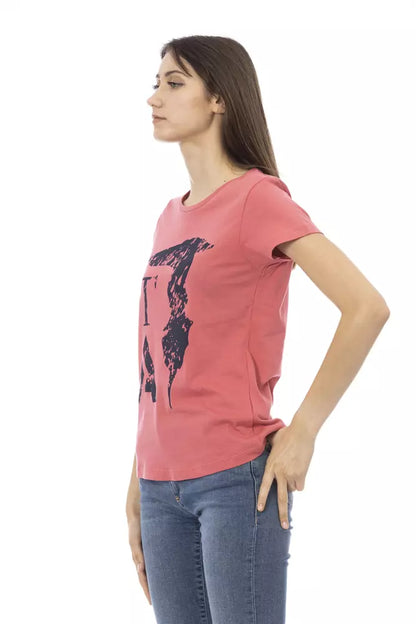 Trussardi Action Multicolor Cotton Women T-Shirt