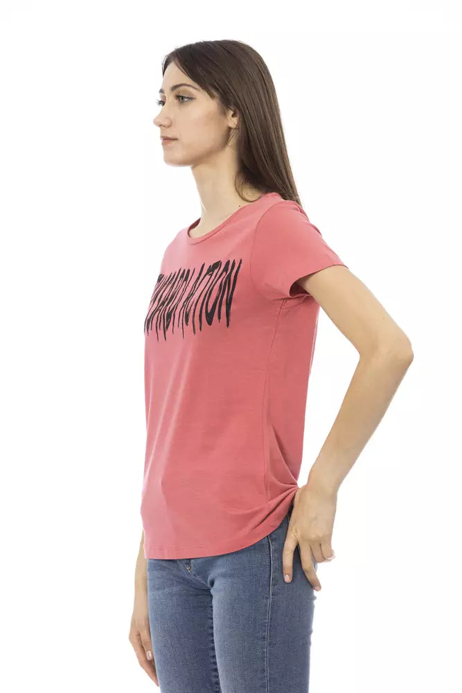 Trussardi Action Multicolor Cotton Women T-Shirt