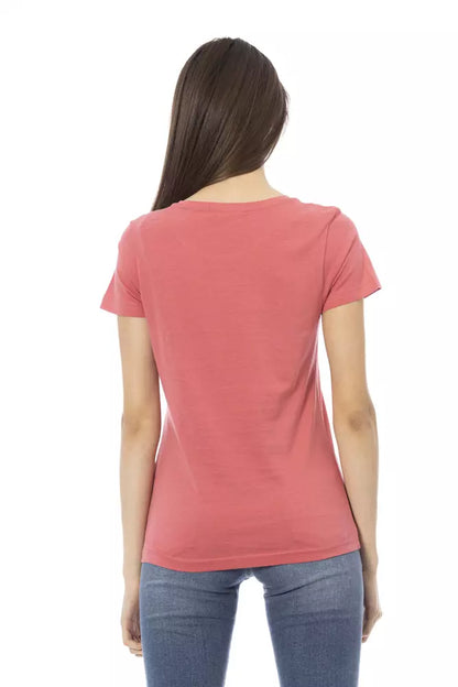 Trussardi Action Multicolor Cotton Women T-Shirt