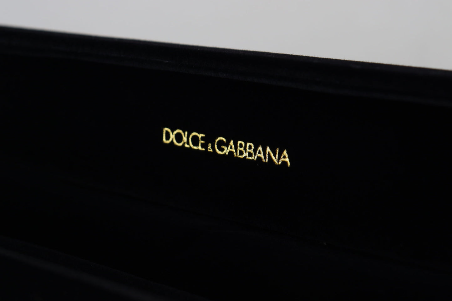 Dolce &amp; Gabbana Elegant Velvet Jewelry Storage Box