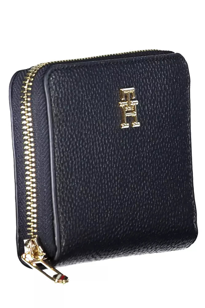 Tommy Hilfiger Blue Polyethylene Women Wallet