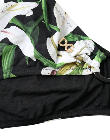 Dolce &amp; Gabbana Elegant Floral Print Bikini Bottoms - Swim In Style