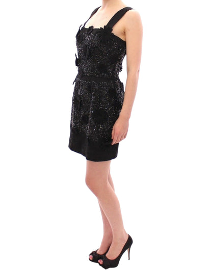 Dolce &amp; Gabbana Elegant Sequined Mini Shift Dress