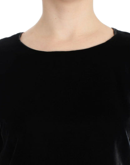 Dolce &amp; Gabbana Enchanting Velvet Short Sleeve Top