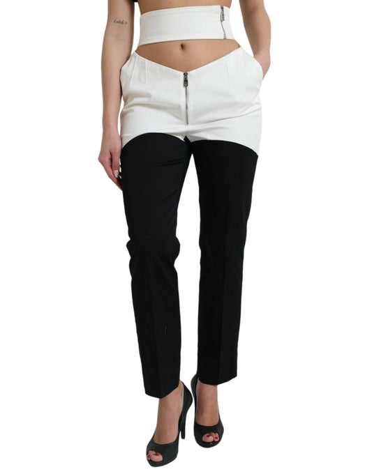 Dolce &amp; Gabbana High Waist Tapered Chic Pants