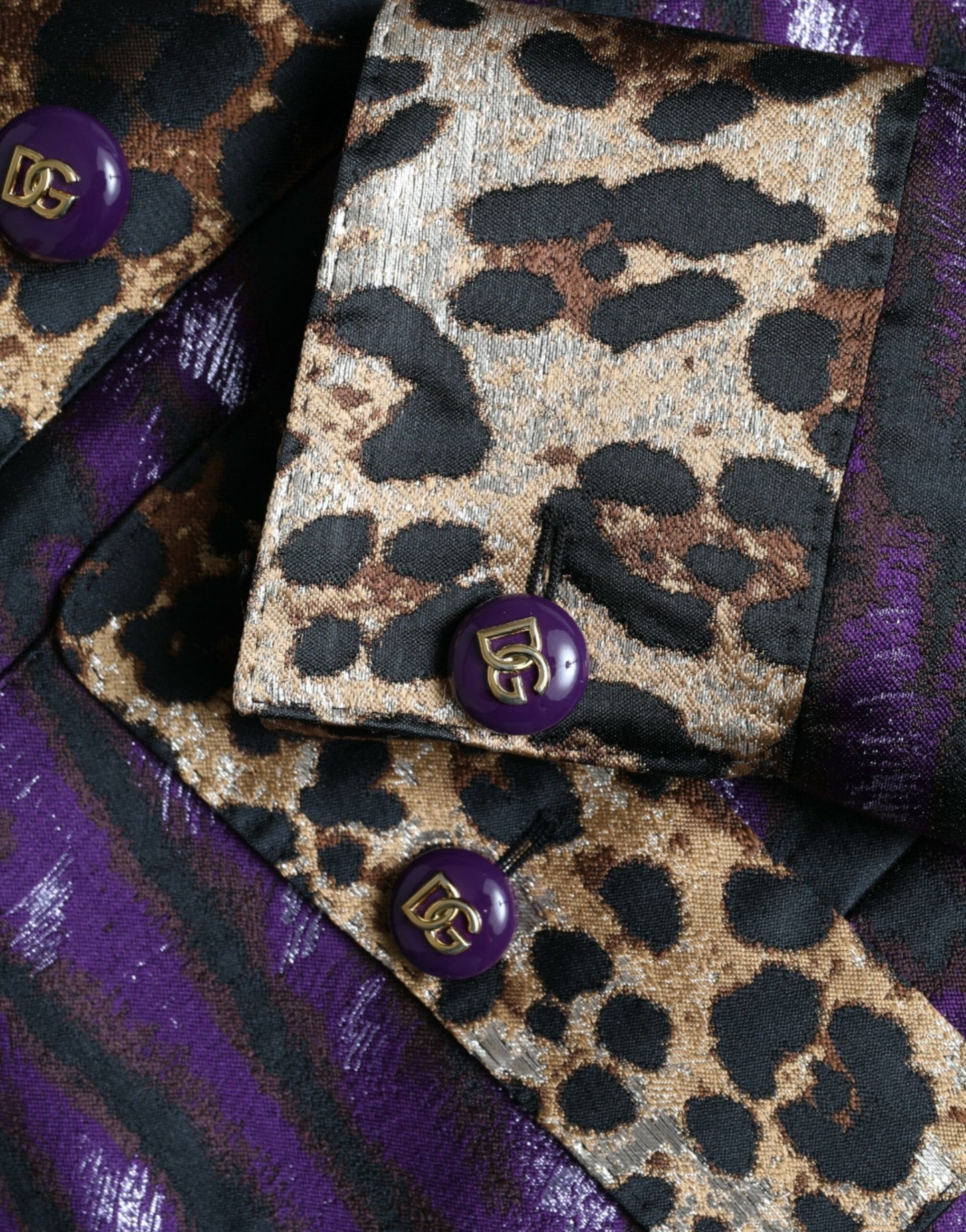 Dolce &amp; Gabbana Exquisite Jacquard Trench With Tiger Motif