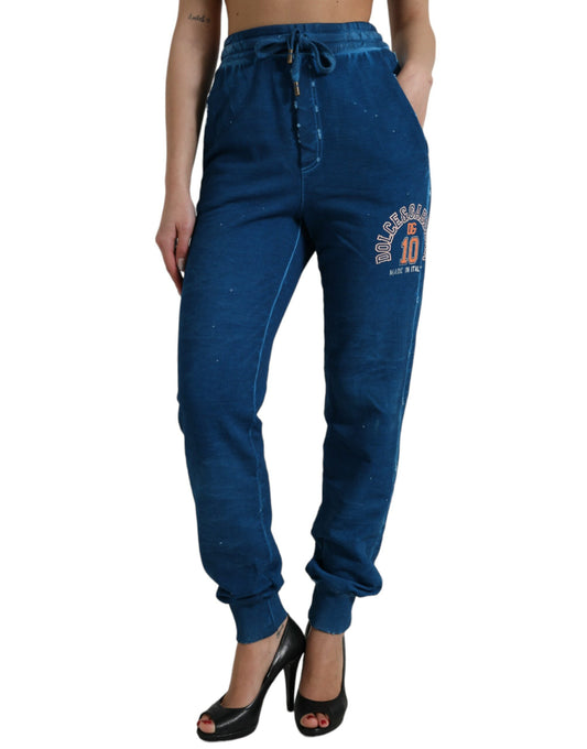 Dolce &amp; Gabbana Elevated Cotton Jogger Sweatpants