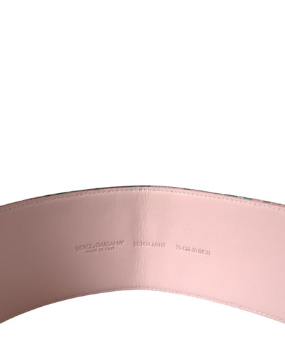 Dolce &amp; Gabbana Multicolor High-Waist Statement Belt