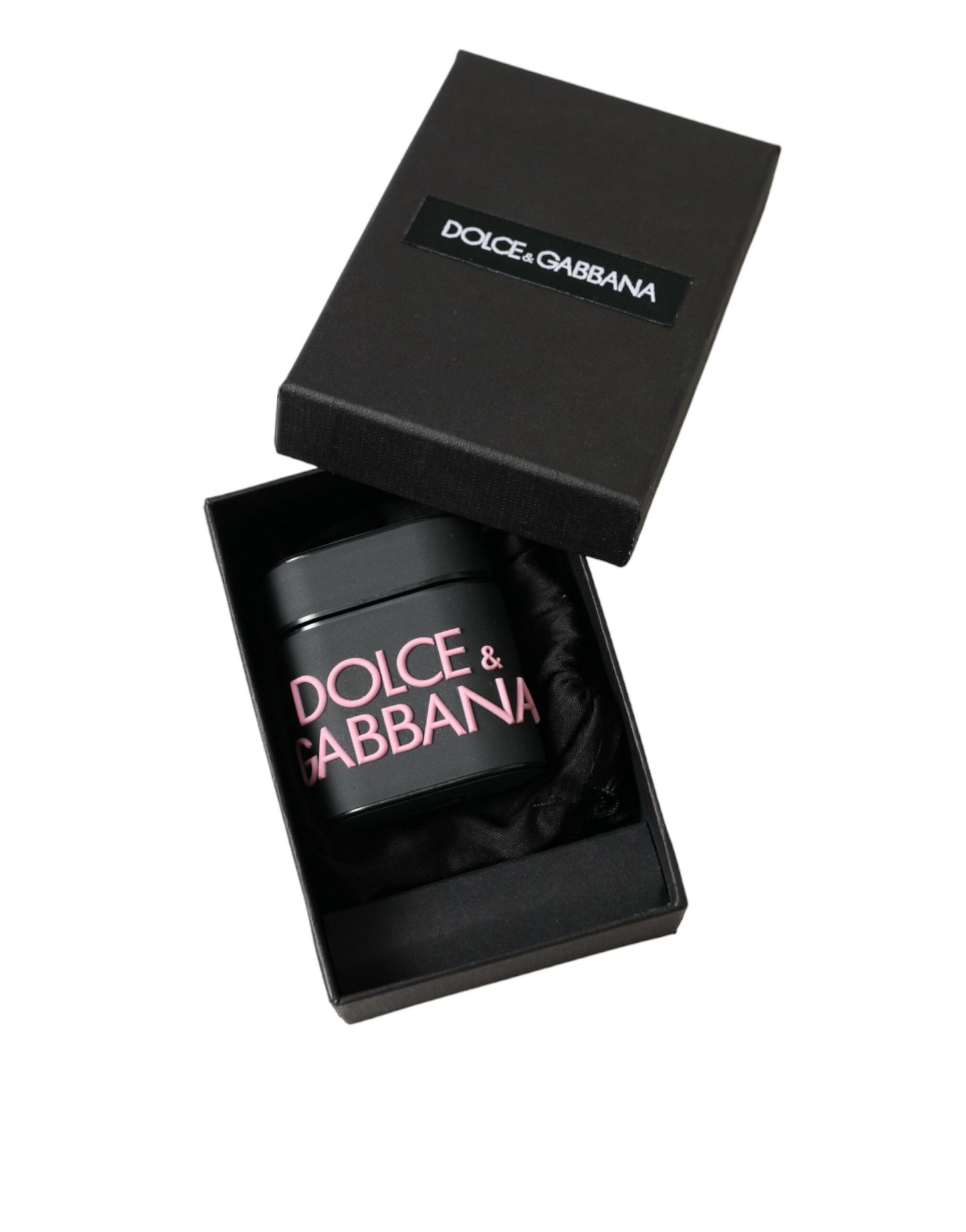 Dolce &amp; Gabbana Elegant Dual-Tone Leather Airpods Case