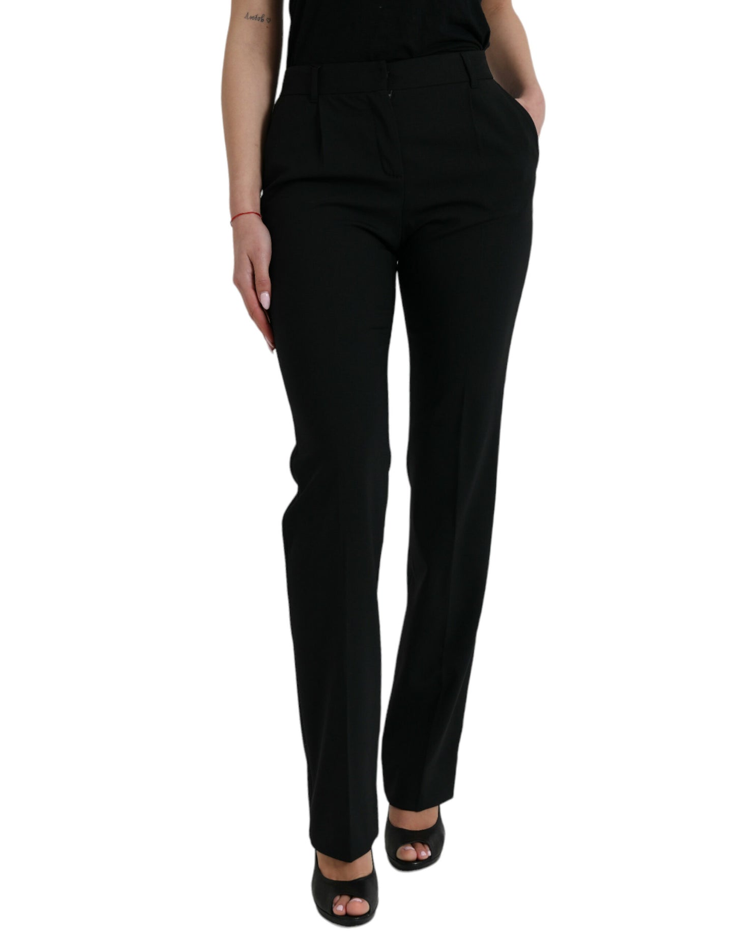 Dolce &amp; Gabbana Elegant Tapered Wool Trousers