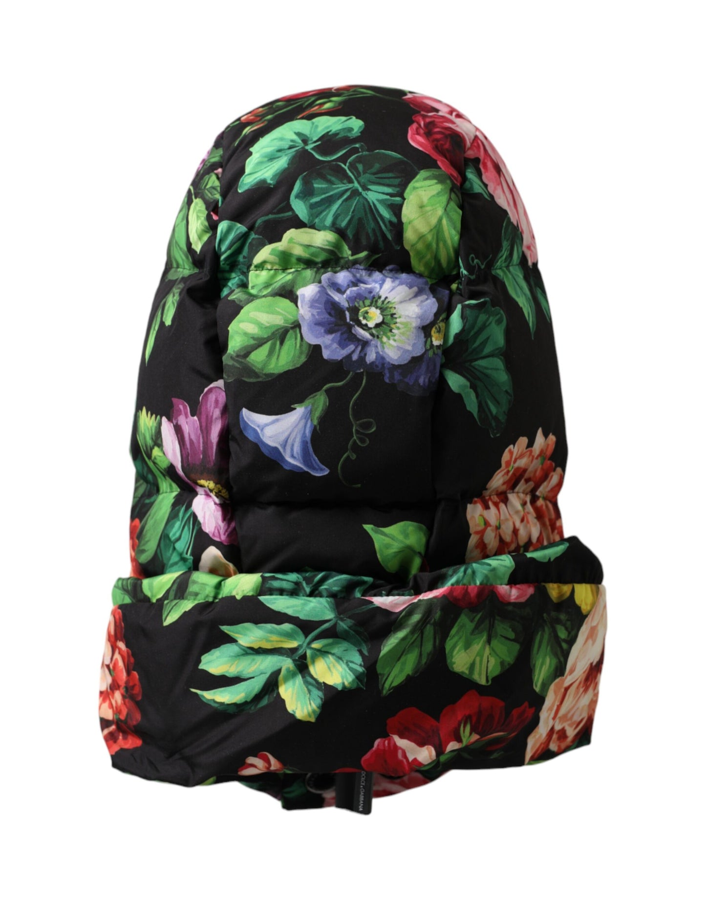 Dolce &amp; Gabbana Hat Multicolor Floral Whole Head Wrap Hat