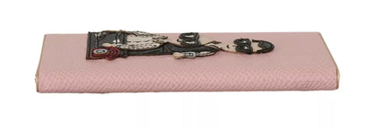 Dolce &amp; Gabbana Chic Pink Leather Power Bank