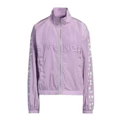 Givenchy Purple Nylon Jackets &amp; Coat