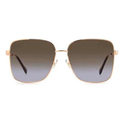 Jimmy Choo Gold Metal Sunglasses