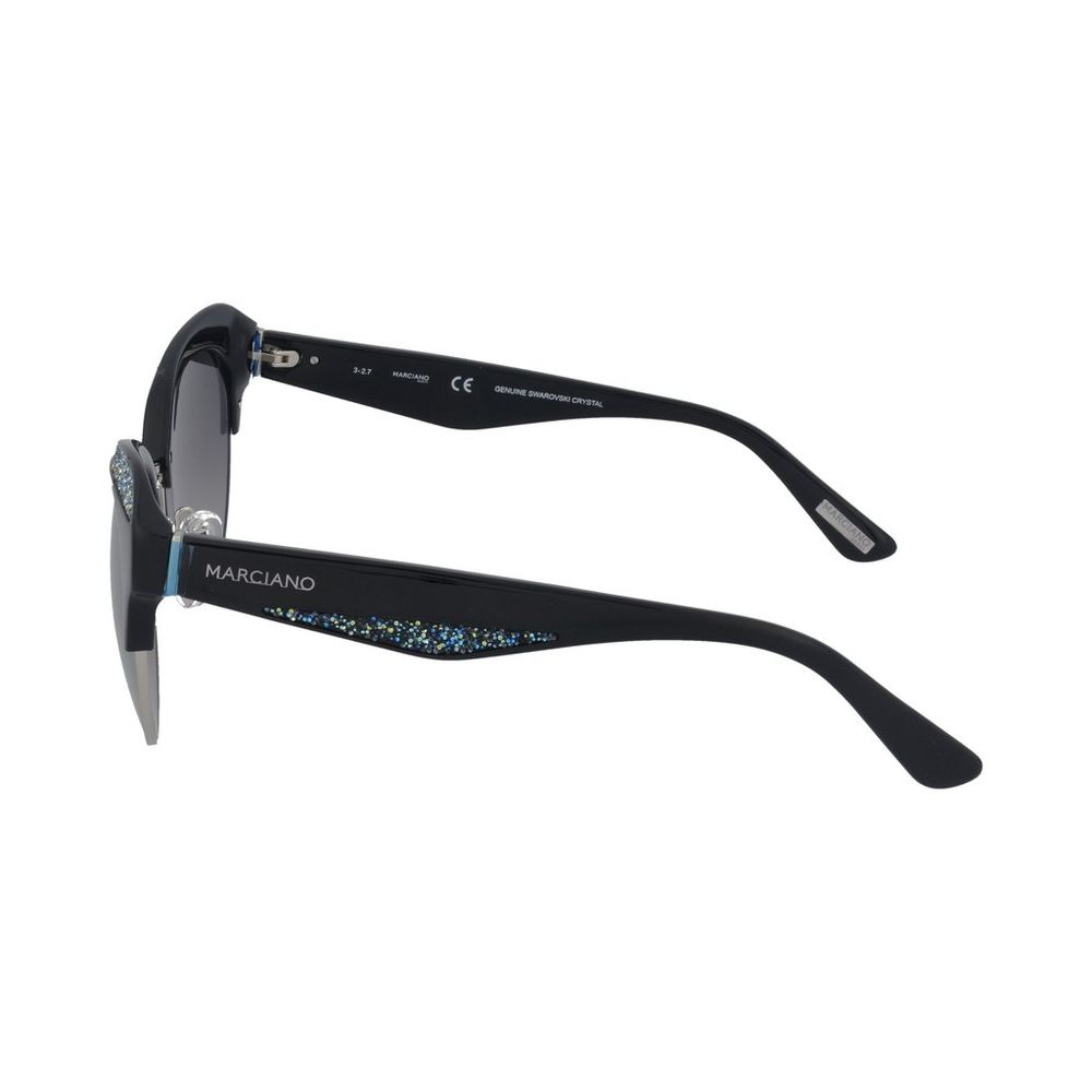 Marciano by Guess Black Acetate Sunglasses