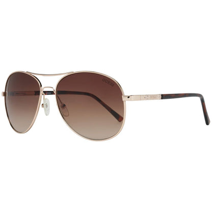 Guess Gold Metal Sunglasses