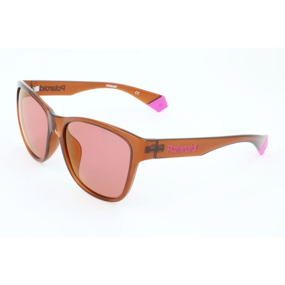 Polaroid Brown Polycarbonate Sunglasses